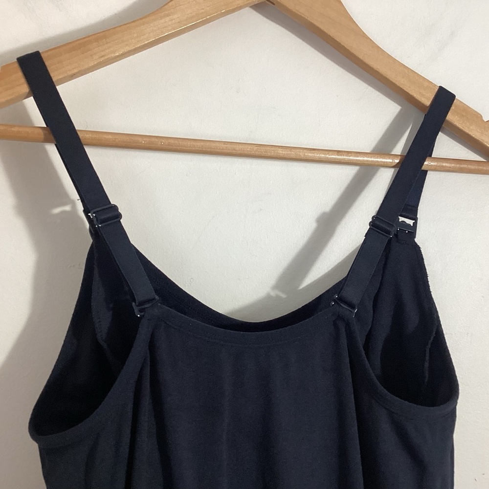 Postpartum Nursing Workout Jumpsuit Sz L Compression - Picture 6 of 13